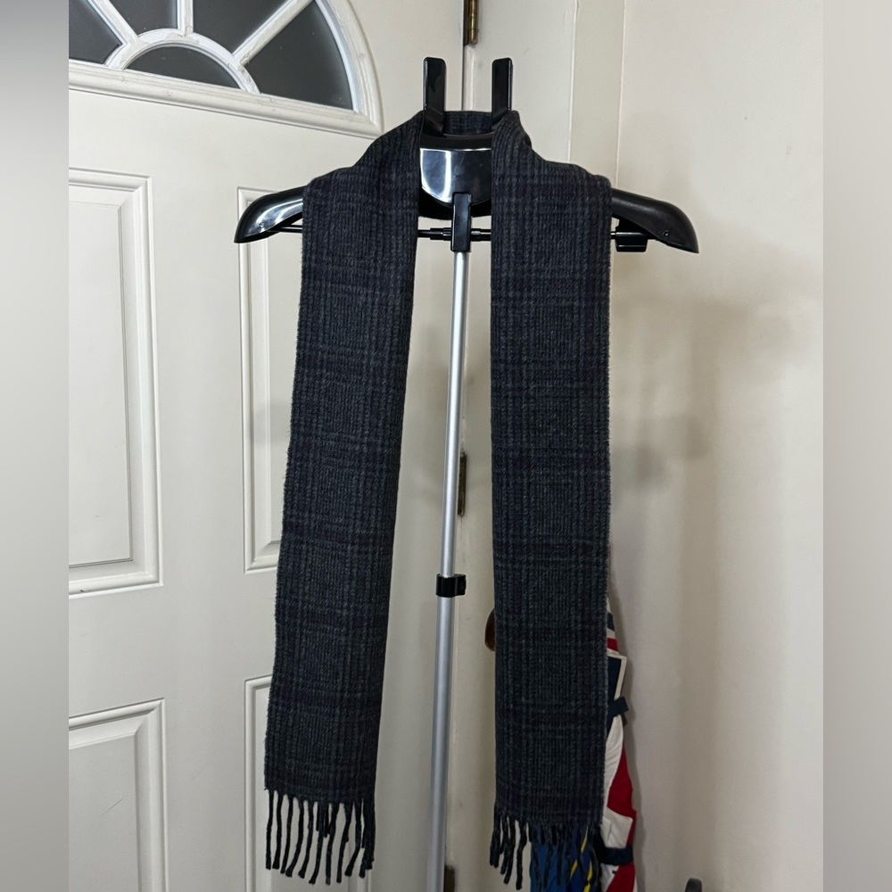Polo by Ralph Lauren Scarf I Dark Gray I Pony Embroidery